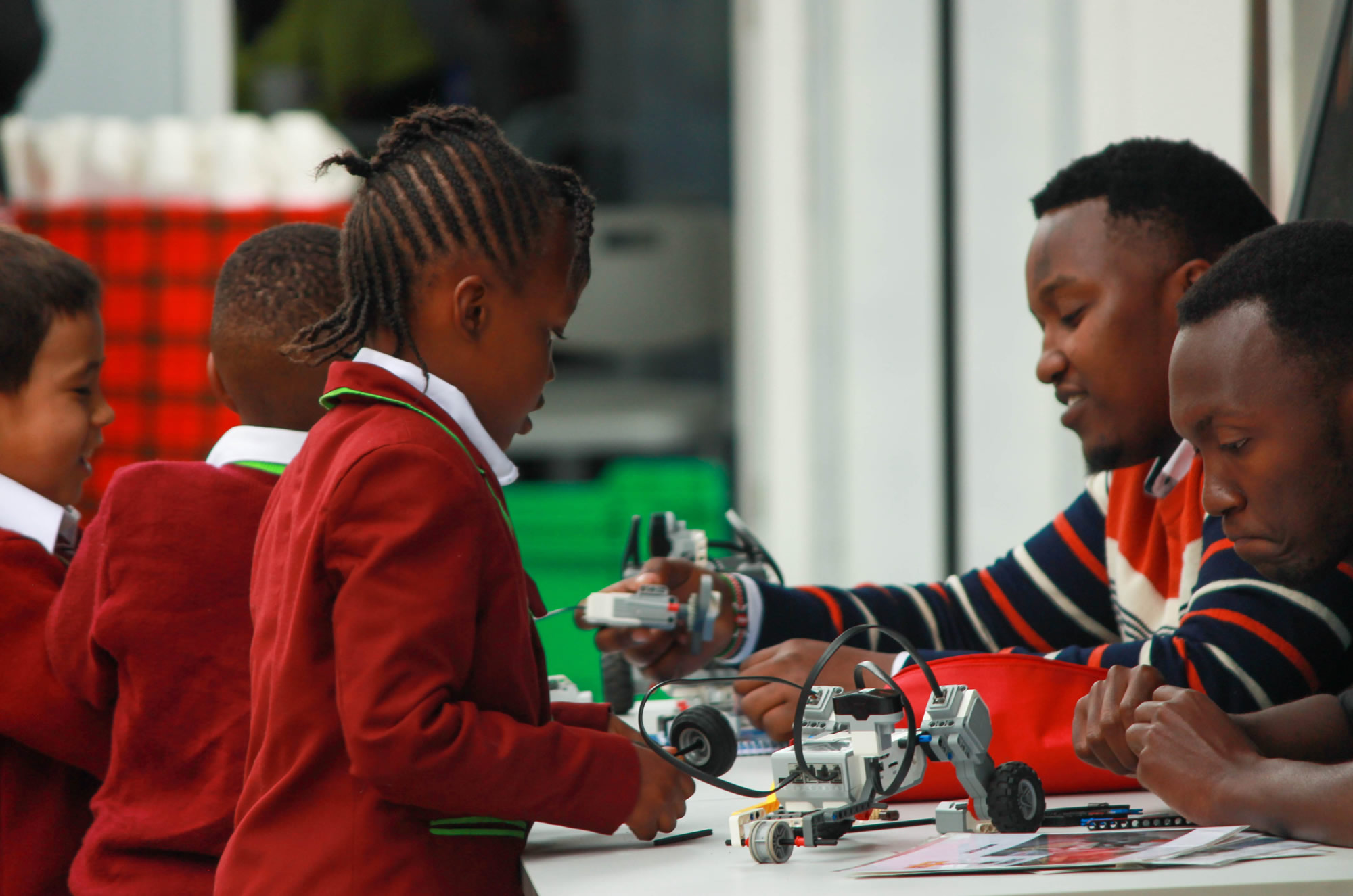 The Robotics program at Kiota School introduces learners to modern technology, engineering, and coding through hands-on experiences. It focuses on designing, building, and programming robots, helping students understand real-world technological applications.