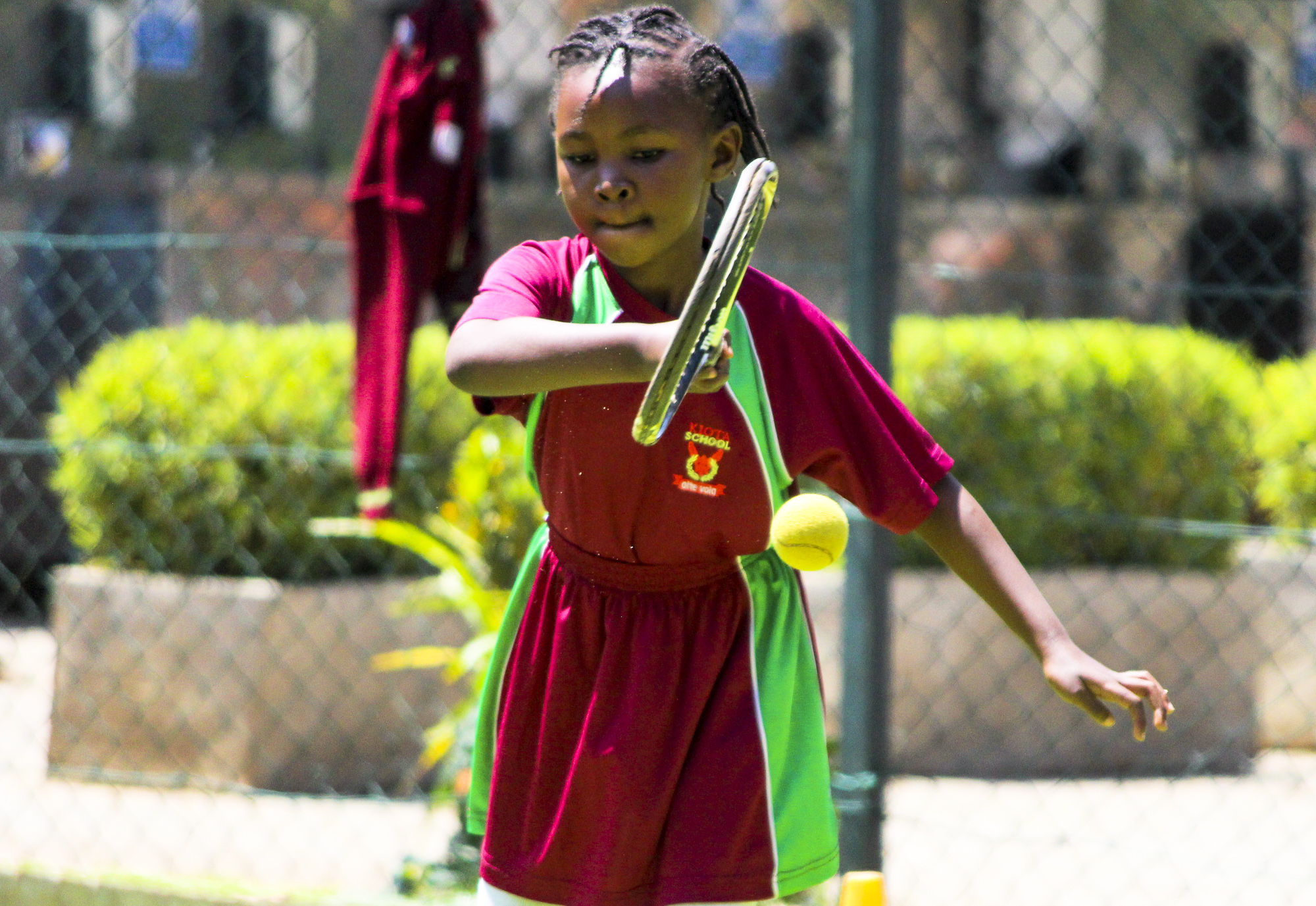 The Tennis program at Kiota School introduces learners to racquet sports, coordination, and competitive play. It helps improve agility, reaction time, and overall physical fitness.